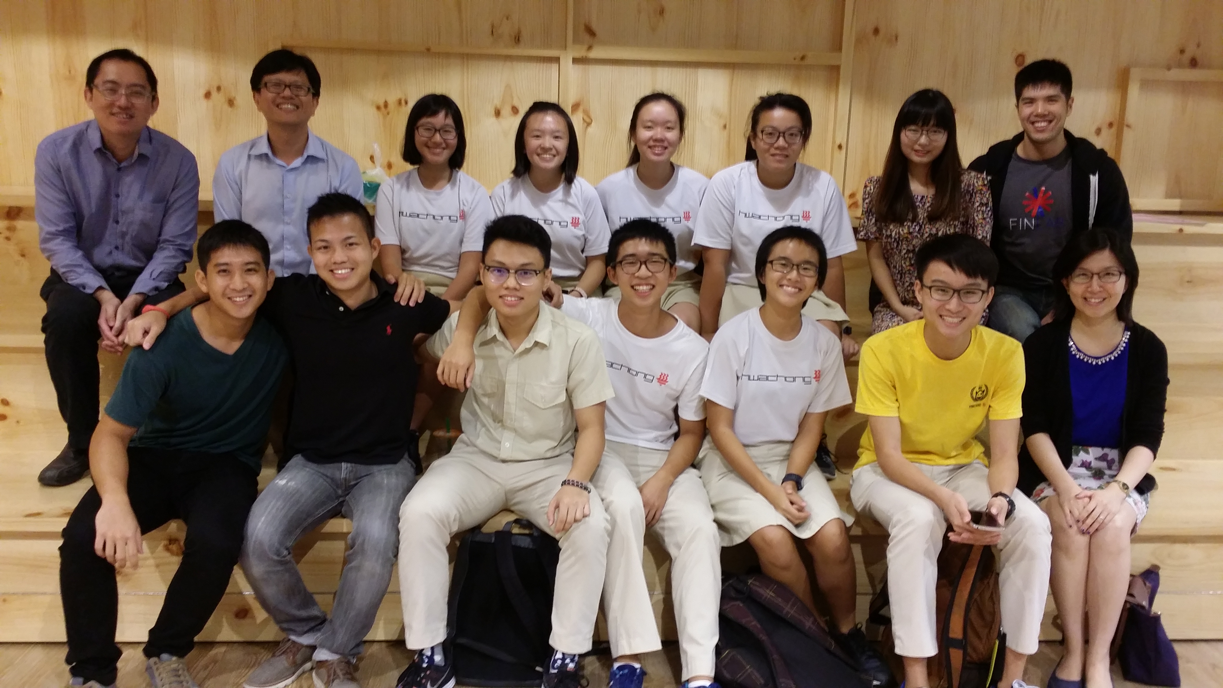 Visit by Hwa Chong Students!
